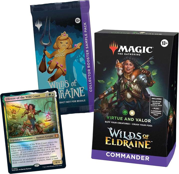 Magic the Gathering: Wilds of Eldraine Commander Deck - Virtue and Valor