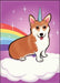 WTIA Enchanted Corgi Magnet 2.5" x 3.5"