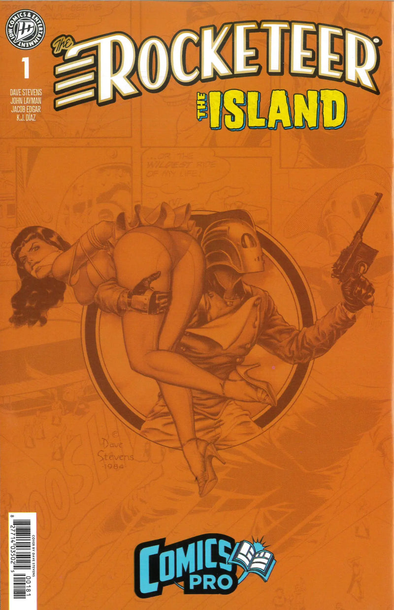 The Rocketeer: The Island #1 ComicsPro Exclusive (Stevens, Full Art) IDW Publishing