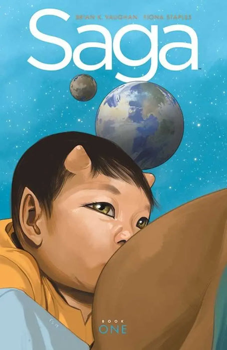 Saga Deluxe Edition Hardcover Volume 01 Image Comics