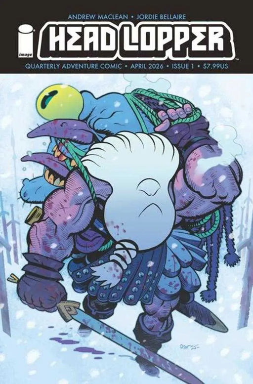Head Lopper #1 (2026) Cover D 1 in 10 Dylan Burnett Variant (Mature) Image Comics