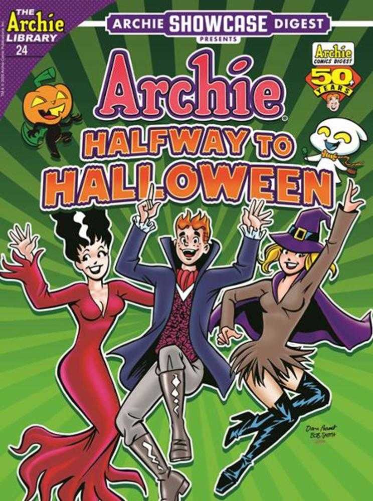 Archie Showcase Jumbo Comics Digest #24 Halfway To Halloween Archie Comics