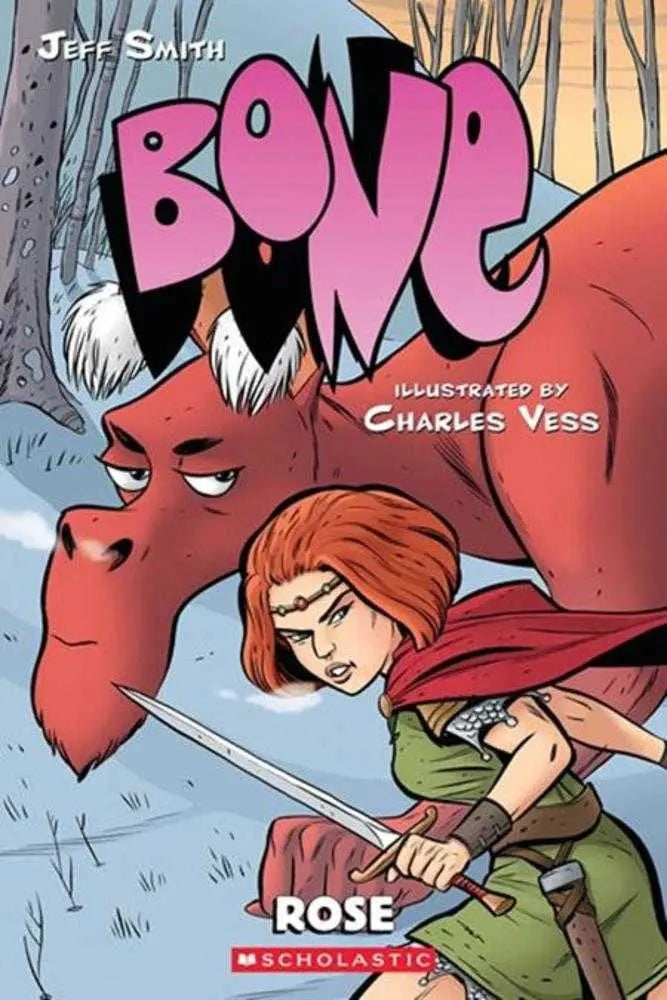 Rose Graphic Novel Bone Prequel Cartoon Books