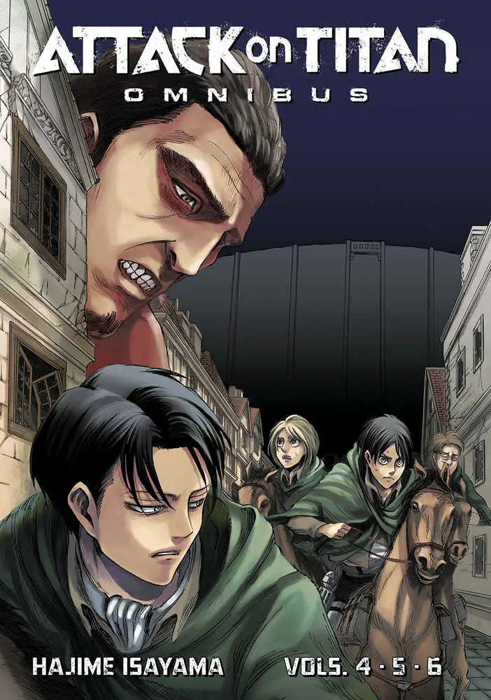 Attack on Titan Omnibus 2 (Vol. 4-6) (Mature) Kodansha Comics