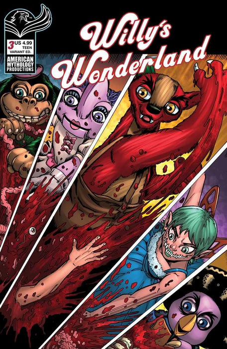 Willys Wonderland Prequel #3 Cover B Calzada American Mythology Productions