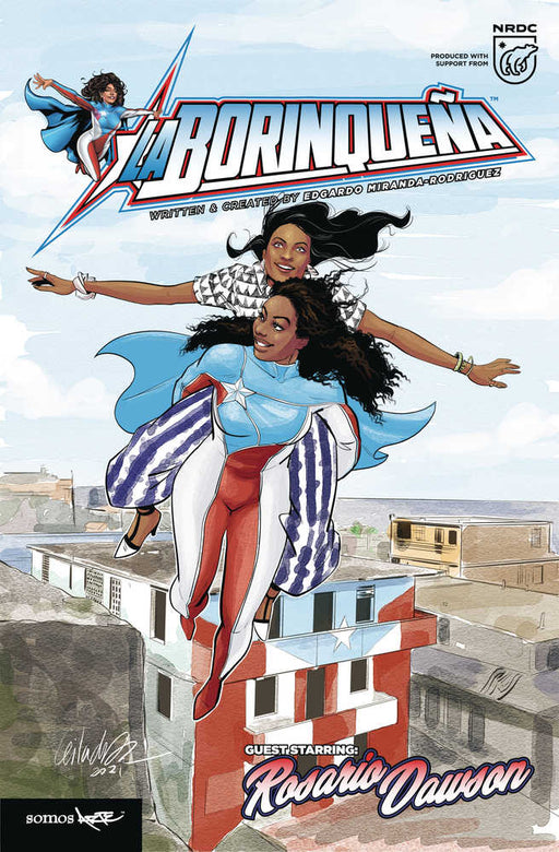 La Borinquena Starring Rosario Dawson Cover E Del Duca OTHER PUBLISHERS