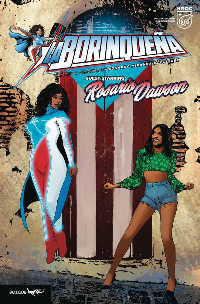 La Borinquena Starring Rosario Dawson Cover B Sienkiewicz OTHER PUBLISHERS