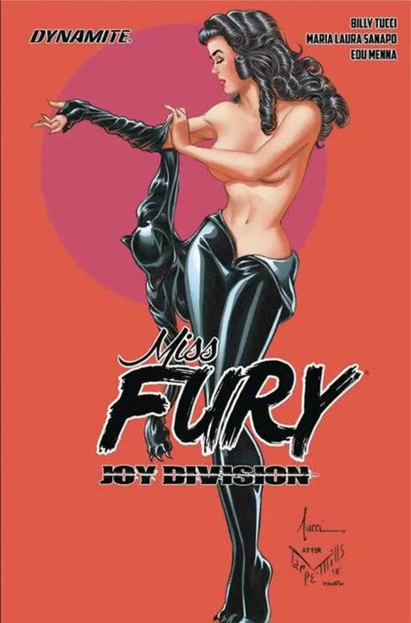 Miss Fury Joy Division Homage Risque Edition TPB Allocations May Occur Dynamite Entertainment