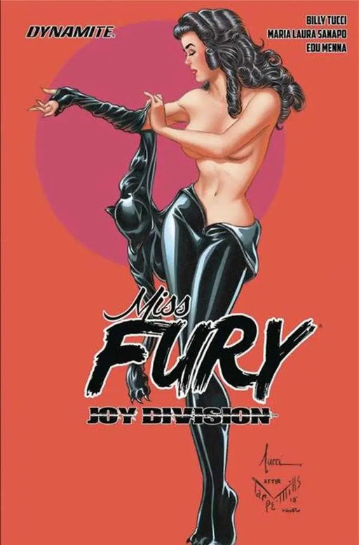 Miss Fury Joy Division Homage Risque Edition TPB Allocations May Occur Dynamite Entertainment