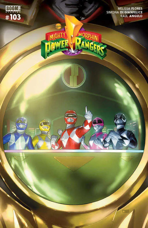 Mighty Morphin Power Rangers #103 Cover A Clarke Boom! Studios