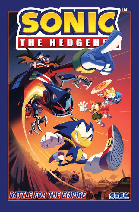 Sonic The Hedgehog TPB Volume 13 Battle For The Empire IDW Publishing