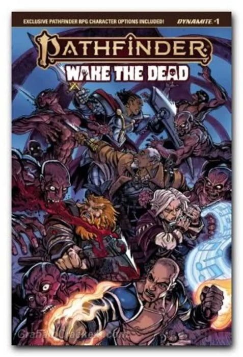 Pathfinder Wake The Dead Ashcan Dynamite Entertainment