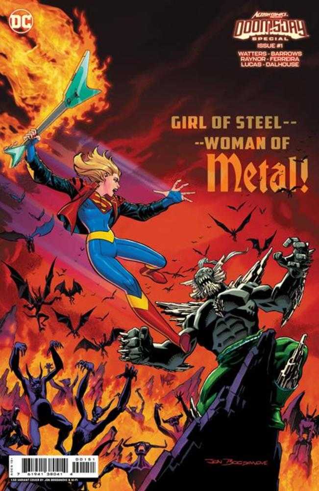 Action Comics Presents Doomsday Special #1 (One Shot) Cover E 1 in 50 Jon Bogdanove Card Stock Variant DC Comics