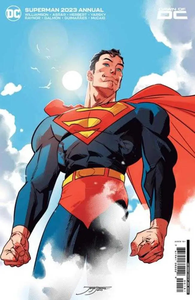Superman 2023 Annual #1 (One Shot) Cover E 1 in 50 Jorge Jimenez Card Stock Variant DC Comics