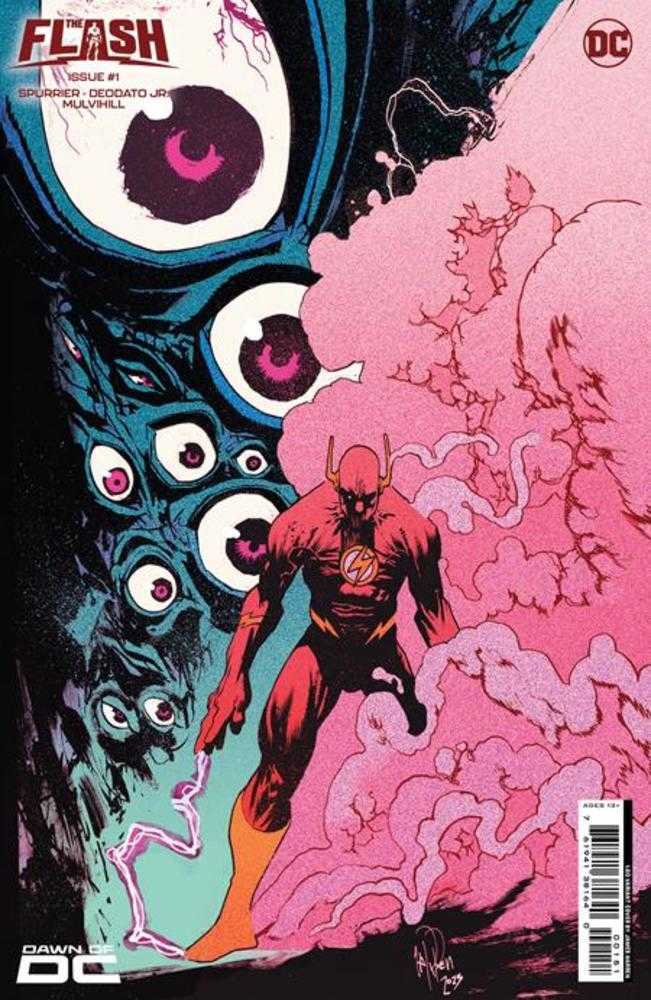 Flash #1 Cover H 1 in 50 James Harren Card Stock Variant DC Comics