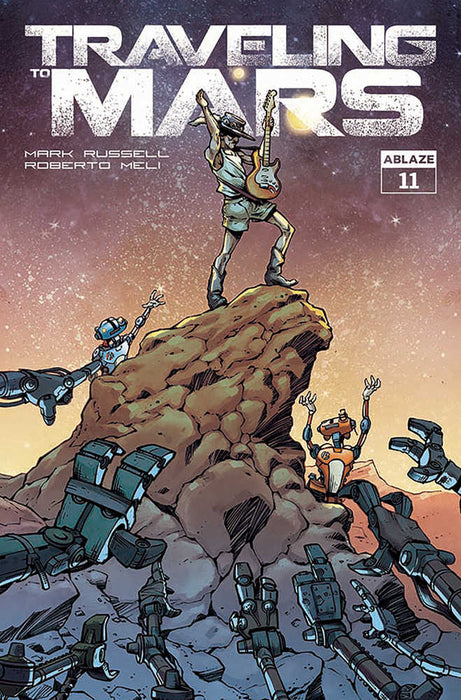 Traveling To Mars #11 Cover A Meli (Mature) Ablaze