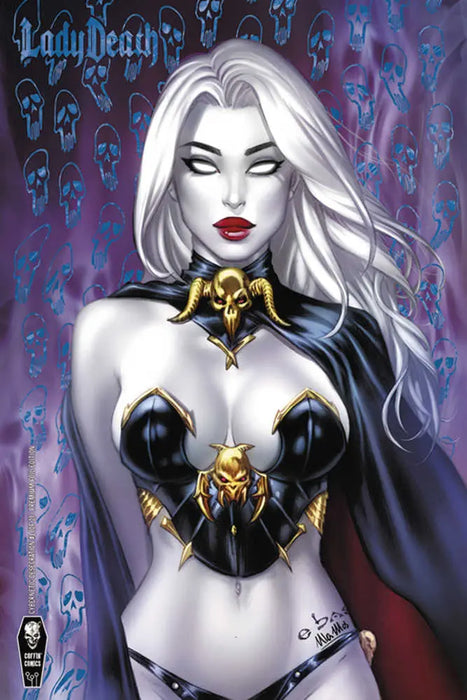 Lady Death Cybernetic Desecration #1 (Of 2) Cover C Basaldua P Coffin Comics