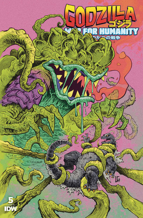 Godzilla War For Humanity #5 Cover C 10 Gonzalez IDW Publishing