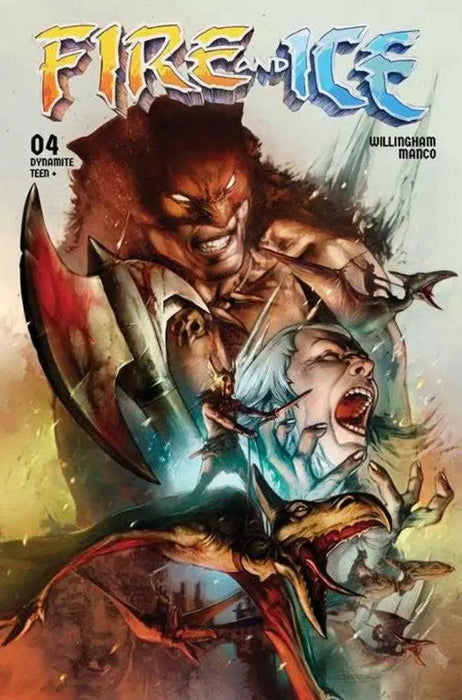 Fire And Ice #4 Cover B Leonardo Manco Variant Dynamite Entertainment