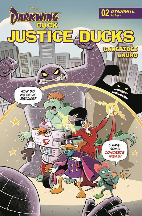 Justice Ducks #2 Cover B Langridge Dynamite Entertainment