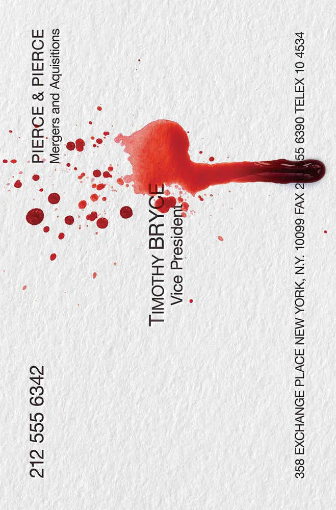 American Psycho #5 (Of 5) Cover D 10 Copy Variant Edition Bruder (Mature) Massive Publishing