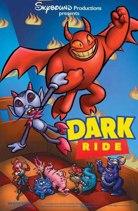 Dark Ride #12 Cover D 1 in 25 Jay Fosgitt & Tony Fleecs Variant (Mature) Image Comics