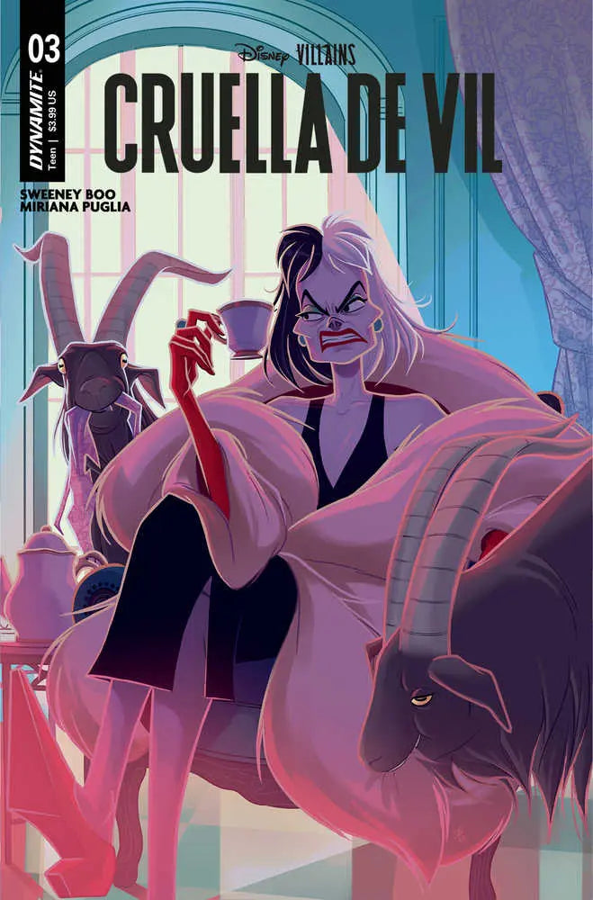 Disney Villains Cruella De Vil #3 Cover A Boo Dynamite Entertainment