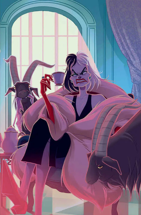 Disney Villains Cruella De Vil #3 Cover E 10 Copy Variant Edition Boo Vir Dynamite Entertainment