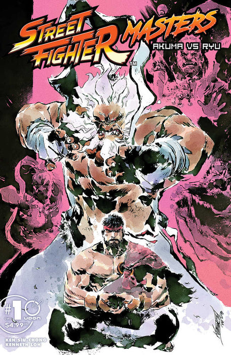 Street Fighter Masters: Akuma vs Ryu #1 Cover A Loh Udon Entertainment
