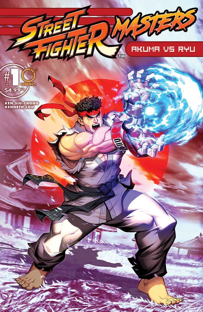 Street Fighter Masters: Akuma vs Ryu #1 Cover B Genzoman Ryu Udon Entertainment