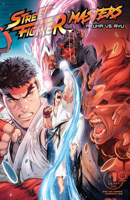 Street Fighter Masters: Akuma vs Ryu #1 Cover E 5 Copy Variant Edition Udon Entertainment