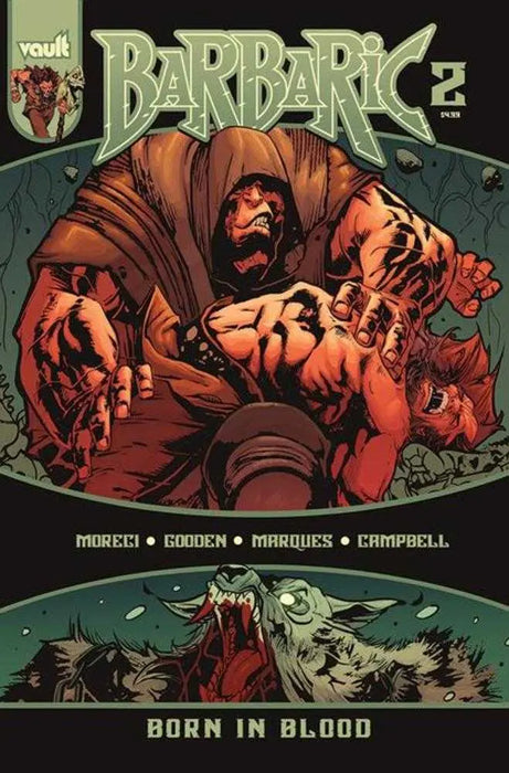 Barbaric Born In Blood #2 (Of 3) Cover A Nathan Gooden (Mature) Vault Comics