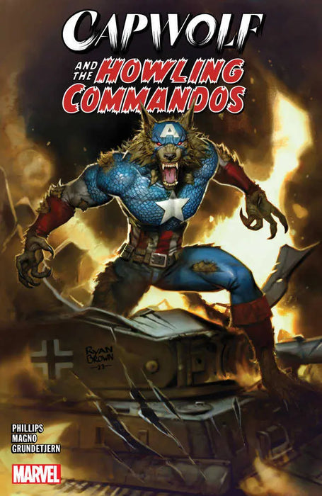 Capwolf & The Howling Commandos Marvel Comics