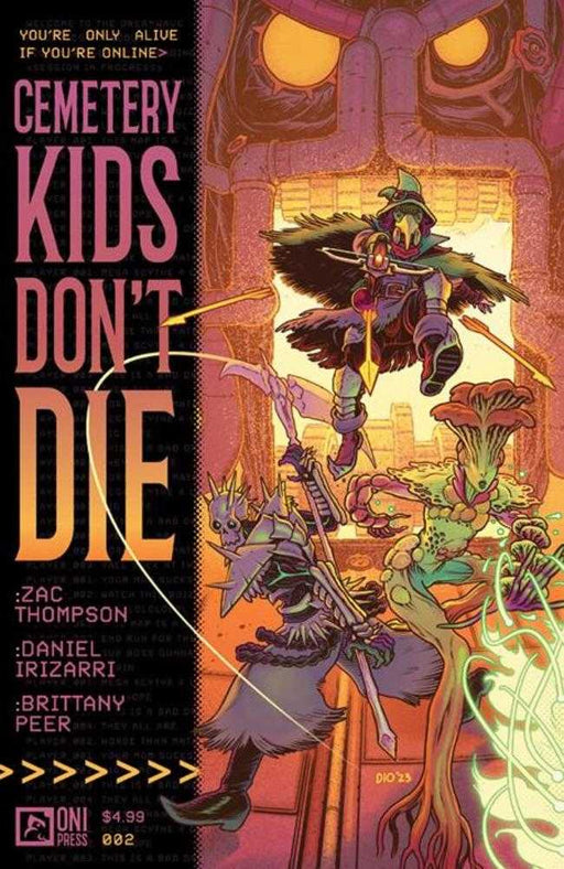 Cemetery Kids Dont Die #2 (Of 4) Cover A Daniel Irizarri (Mature) Oni Press