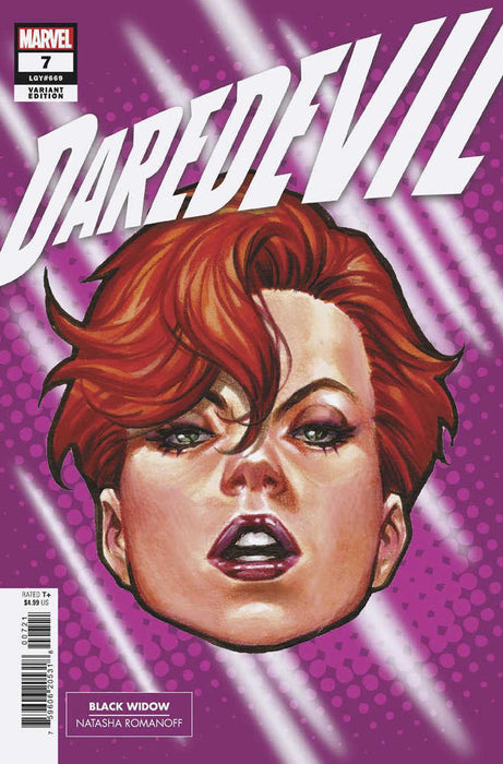 Daredevil #7 Mark Brooks Headshot Variant Marvel Comics