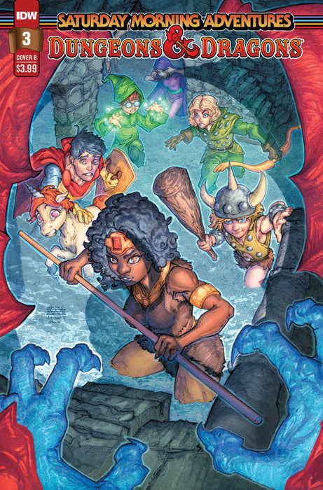 Dungeons & Dragons: Saturday Morning Adventures II #3 Variant B (Williams II) IDW Publishing