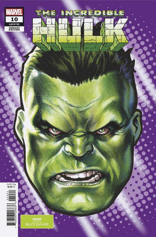 Incredible Hulk #10 Mark Brooks Headshot Variant Marvel Comics