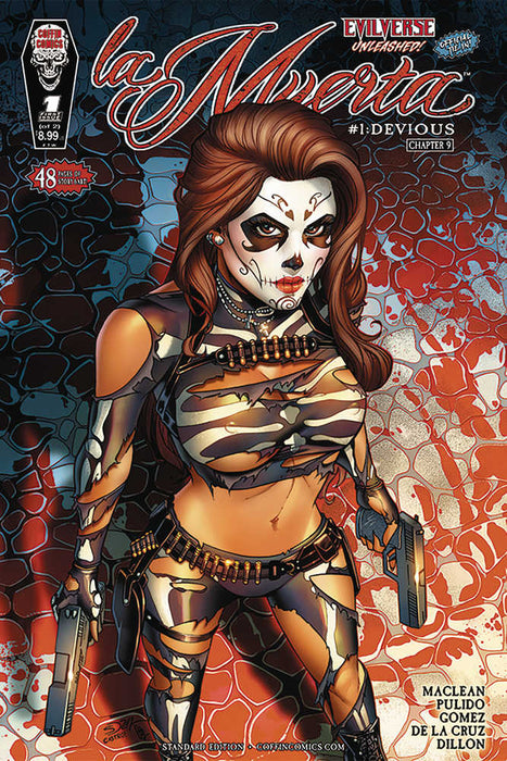 La Muerta Devious #1 Cover A Suhng Standard (Mature) Coffin Comics