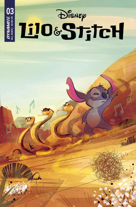Lilo & Stitch #3 Cover A Baldari Dynamite Entertainment