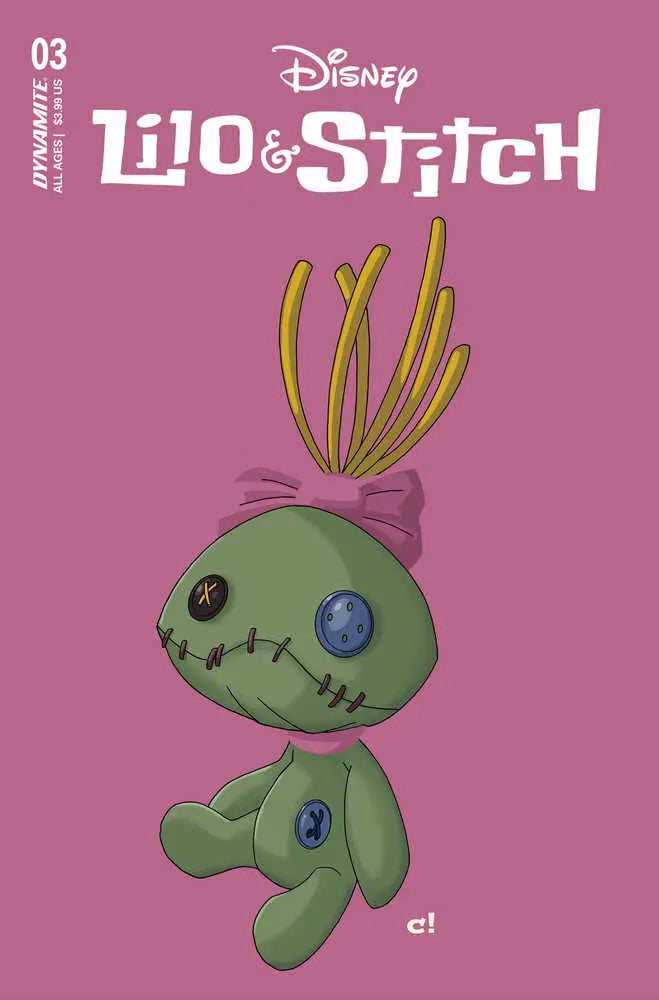 Lilo & Stitch #3 Cover D Rousseau Color Bleed Dynamite Entertainment