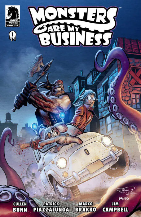 Monsters Are My Business (And Business Is Bloody) #1 (Cover A) (Patrick Piazzalunga) Dark Horse