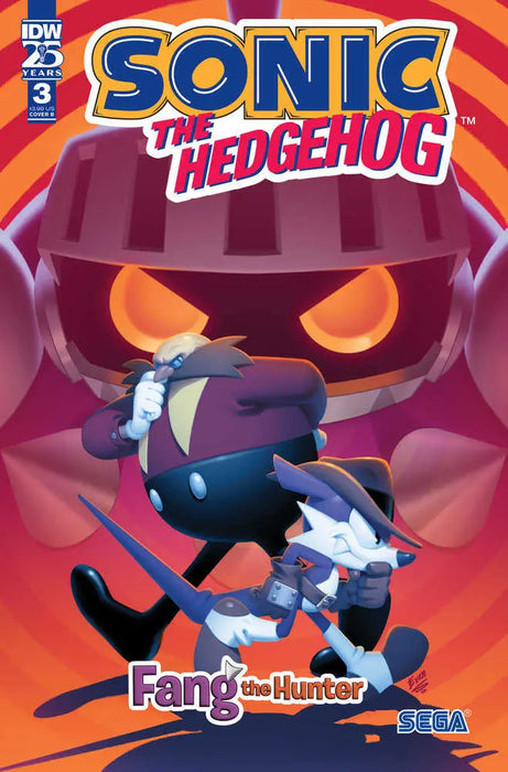 Sonic The Hedgehog: Fang The Hunter #3 Variant B (Stanley) IDW Publishing