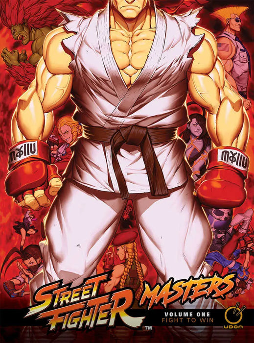 Street Fighter Masters Volume 1 Hardcover Fight To Win Udon Entertainment