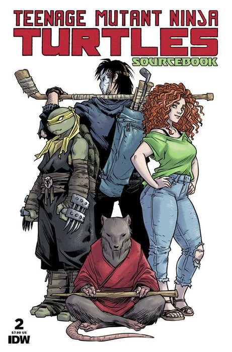 Teenage Mutant Ninja Turtles: Sourcebook #2 Cover A (Campbell) IDW Publishing