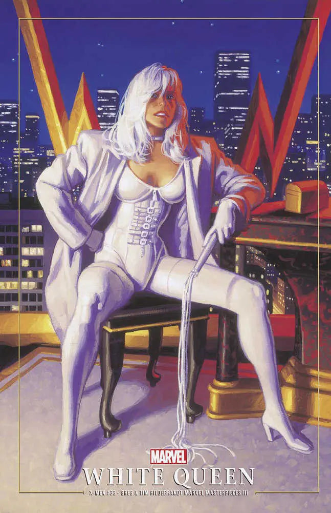 X-Men #33 Greg And Tim Hildebrandt White Queen Marvel Masterpieces