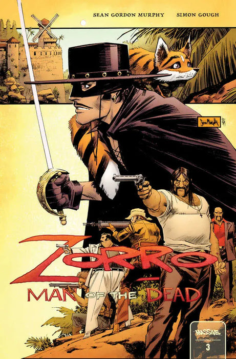 Zorro Man Of The Dead #3 (Of 4) Cover A Murphy (Mature) Massive Publishing