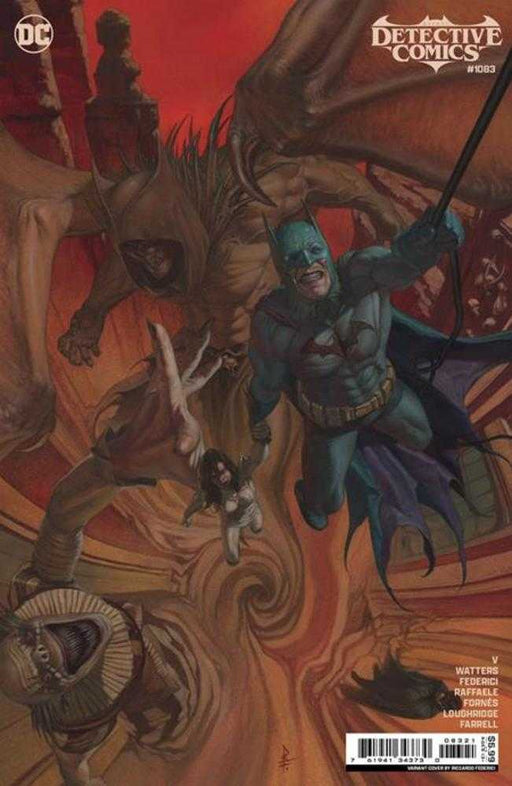 Detective Comics #1083 Cover B Riccardo Federici Card Stock Variant DC Comics