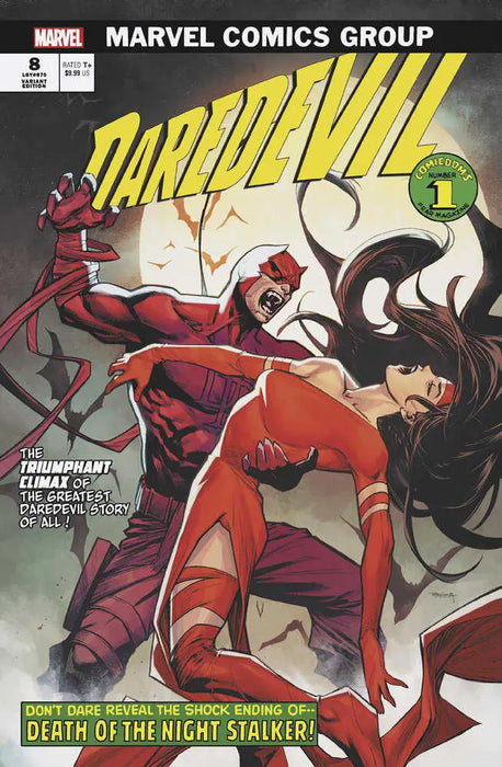 Daredevil #8 Stephen Segovia Vampire Variant Marvel Comics