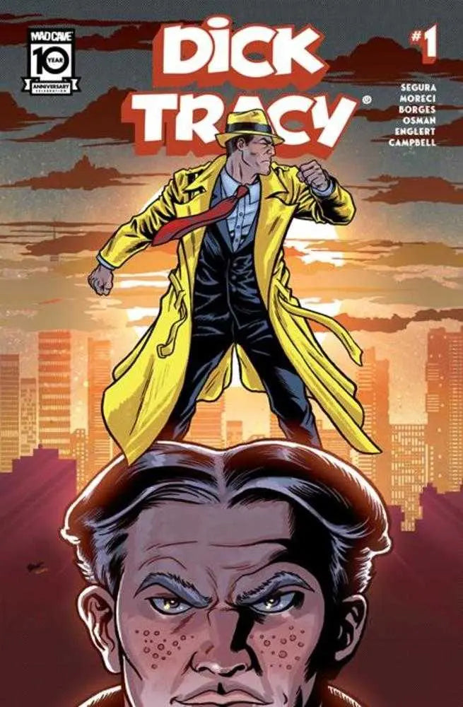 Dick Tracy #1 Cover B Brent Schoonover & Nick Filardi Variant Mad Cave Studios