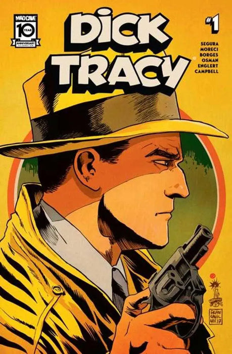 Dick Tracy #1 Cover E 1 in 10 Francesco Francavilla Variant Mad Cave Studios